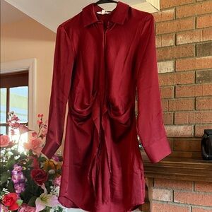 Elegant Red Women's Dress xs